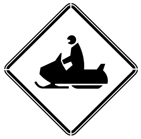 No Snowmobile Signs - ClipArt Best