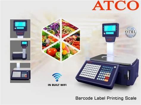 MS Label Printing Scales, 30kg, Accuracy: 2g at Rs 32000 in New Delhi ...