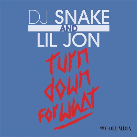 Turn Down for What (Single) - DJ Snake et Lil Jon - SensCritique