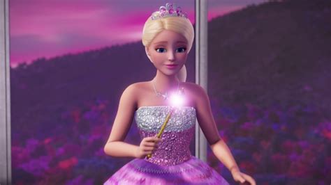 Courtney transforms Her Dress - Screencaps - Barbie in Rock N' Royals ...