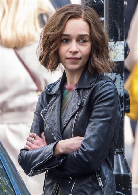 Emilia Clarke - "Secret Invasion" Set in London 09/26/2022 • CelebMafia