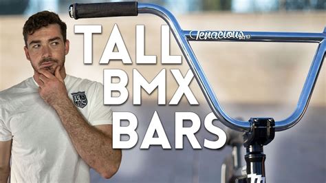 Should you UPGRADE to TALL BMX Handlebars? - YouTube