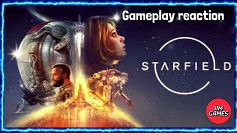 Starfield gameplay reaction - YouTube