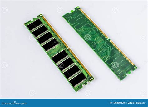 DDR RAM memory module stock photo. Image of memory, connection - 100350320