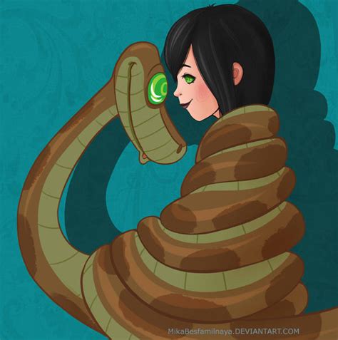 Kaa and Mavis by MikaBesfamilnaya on DeviantArt