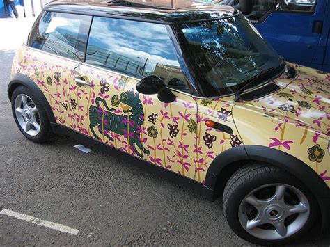 Cool Mini Cooper Paint Job | Mini cooper, Art cars, Mini