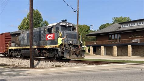 End Of Line Action On Short Line Railroad Cincinnati Eastern Railroad, N&W Branch, Part 1 Of 2 ...