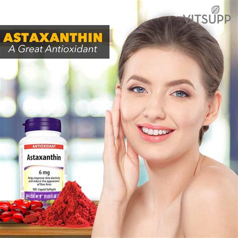 Astaxanthin Uses, Benefits, Side Effects and Dosage | VitSupp