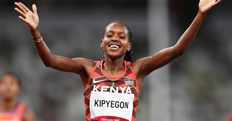 Exclusive! Athletics star and 'strong' mum Faith Kipyegon on chasing ...