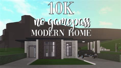 10K Bloxburg House 2 Story No Gamepass - canvas-klutz