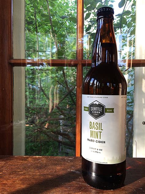 Along Came a Cider: Cider Review: Seattle Cider Company's Basil Mint