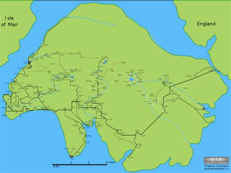 My Sodor map in the Style of the unlucky tug's David Mitton's map. | Fandom