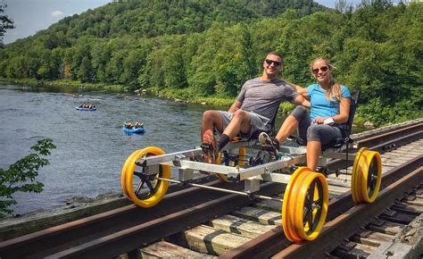 Railbiking in the Adirondacks | North Creek | Revolution Rail Co. | Bike tour, North creek ...