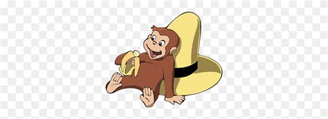 Curious George Logo Vector - Curious George Clipart Free - FlyClipart