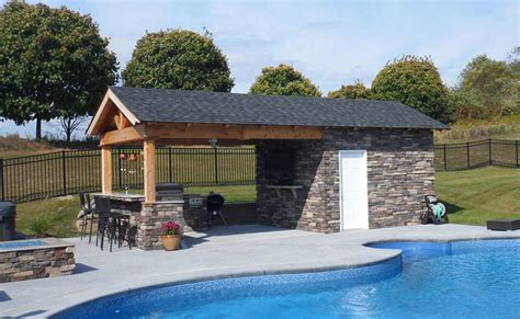 Pool Pavilion Designs | Popular Pool Pavilion Ideas & Hot Tub Structures