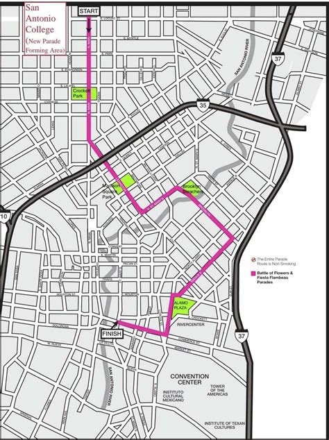 Battle of the Flowers and Fiesta Flambeau parades will have a new route in 2022