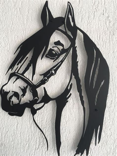 Horse Head Wall Art, Metal Wall Decor, Metal Wall Hangings, Home ...