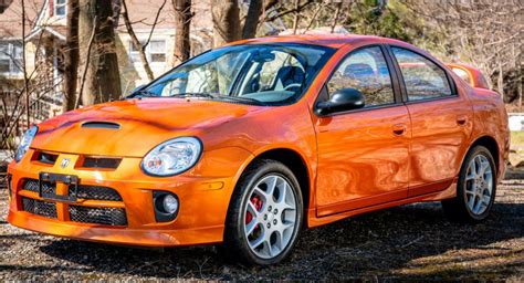 2005 Dodge Neon SRT-4 Has Just 2,900 Miles, Rare Orange Blast Paint ...