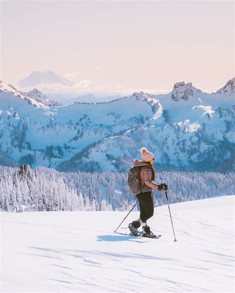 The Ultimate Guide To Snowshoeing Mt Rainier National Park - The Wandering Queen