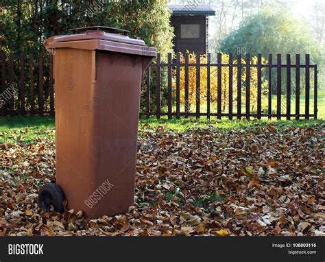 Garden Brown Dustbin Image & Photo (Free Trial) | Bigstock