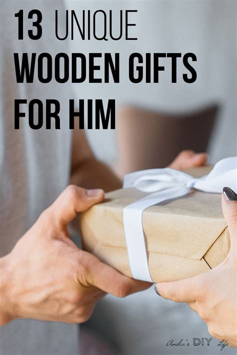 15 Unique Wooden Gifts For Him (2020) - Anika's DIY Life | Wooden gifts for him, Wooden gifts ...