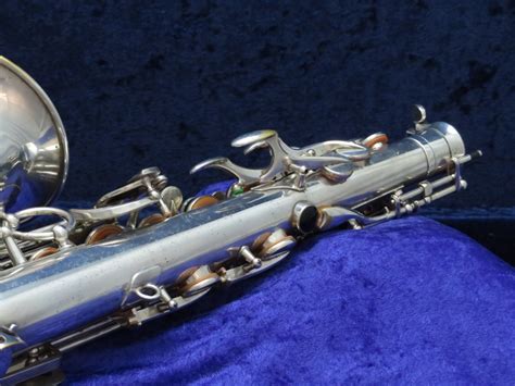 Selmer Balanced Action Silver Alto Saxophone 1946 Serial #32544