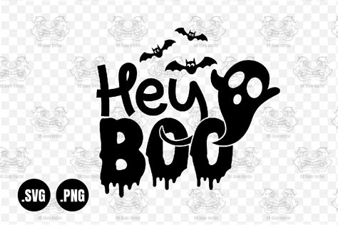 Hey Boo Svg, Kids Halloween Svg Graphic by 99SiamVector · Creative Fabrica