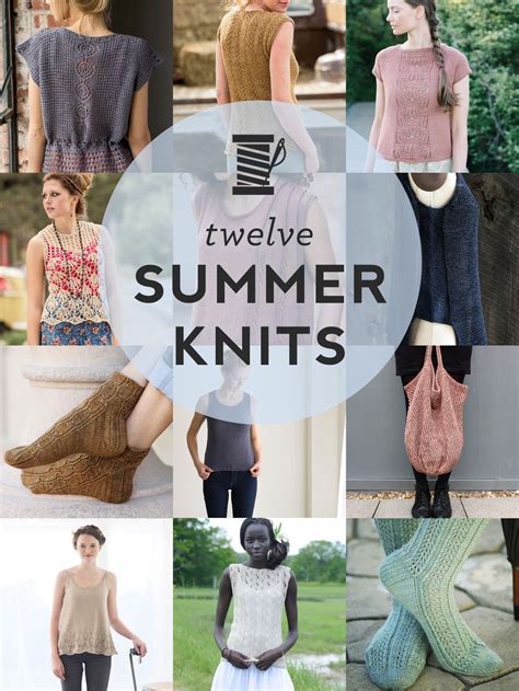 12 Gorgeous Summer Knitting Patterns | Summer knitting patterns, Summer knitting, Knitting patterns