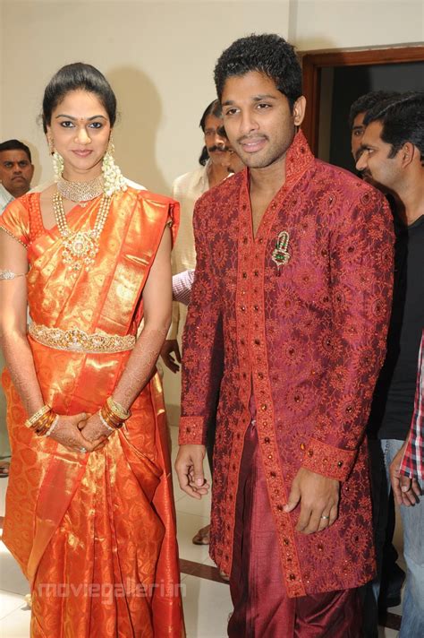 all4i: Allu Arjun Sneha Reddy Marriage Reception Photos Gallery Stills