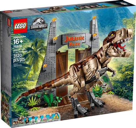 Customer Reviews: LEGO Jurassic World Jurassic Park: T. rex Rampage ...