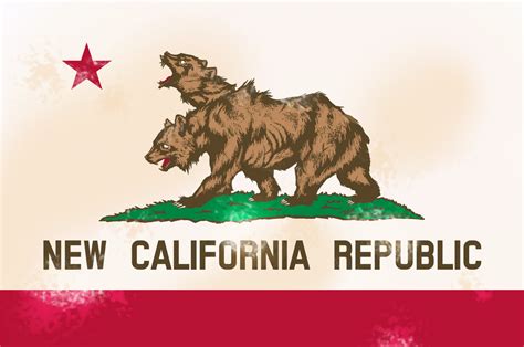 Flag of the New California Republic by MissingMonsters on DeviantArt