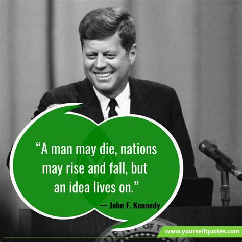 John F. Kennedy Quotes On Leadership, Democracy, Freedom