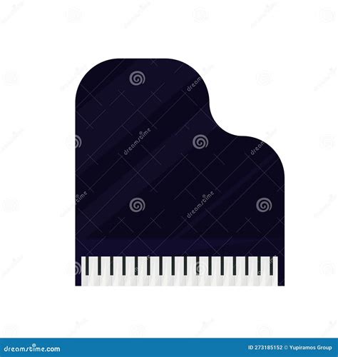 Black piano design stock vector. Illustration of geometric - 273185152