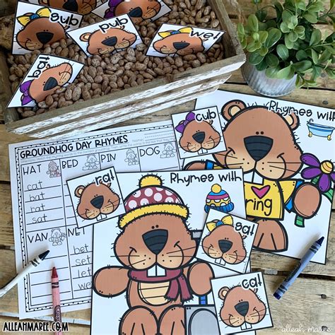 7 Easy Groundhog Day Ideas and Activities for Little Learners — Alleah ...