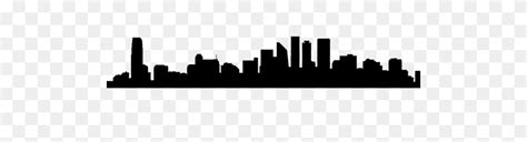 Nashville Skyline Clip Art White - Nashville Skyline Clipart - FlyClipart