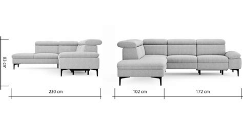 Grünes Ecksofa Felipa mit Stoffbezug und Zusatzfunktionen von Global Family - Home Company Möbel