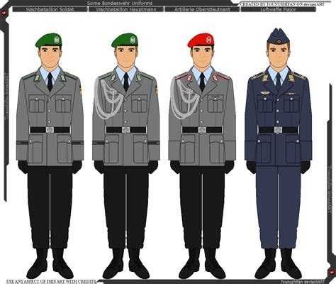 Modern German Military Dress Uniforms