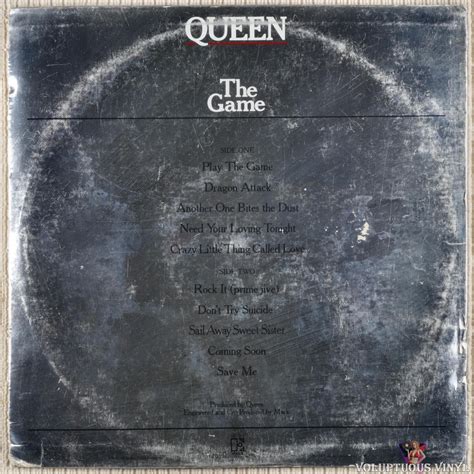 Queen ‎– The Game (1980) Vinyl, LP, Album, Foil Sleeve – Voluptuous ...