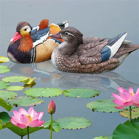 Pair Mandarin Ducks Feng Shui Love & Fidelity | Mandarin duck, Pet ...