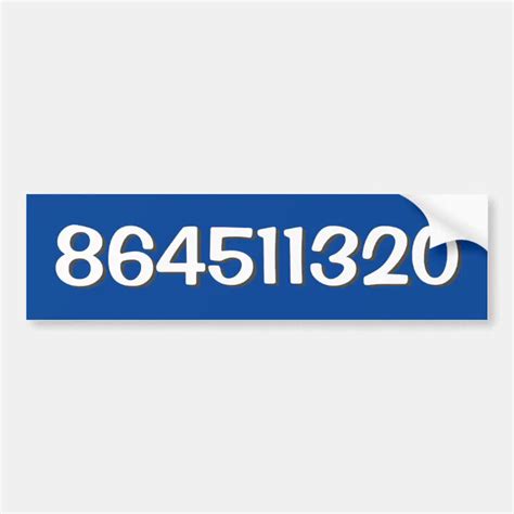 864511320 Vote Blue Bumper Sticker | Zazzle