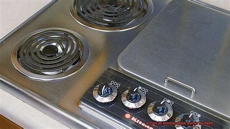 Can an electric stove burner be fixed? - Pastime Bar And Grill