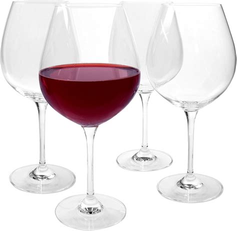 Amazon.com: Sommelier Burgundy Wine Glass (Set of 4): Home & Kitchen