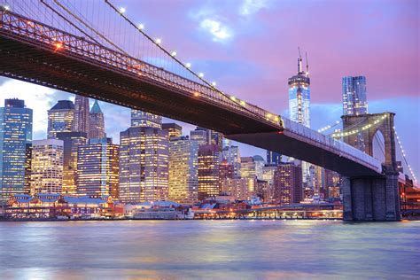 Brooklyn Bridge and New York City Skyline - City Lights | Flickr