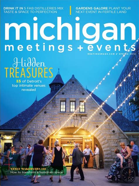 Michigan Meetings + Events, Spring 2014 mi.meetingsmags.com #Michigan # ...