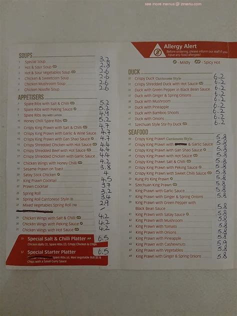 Online Menu of Golden City Chinese Takeaway Restaurant, Perth, United Kingdom, PH1 3PS - Zmenu