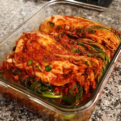 Korean food photo: My fresh kimchi on Maangchi.com