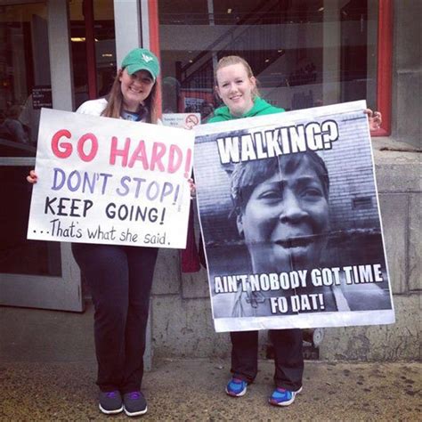 24 Funny Marathon Signs That Almost Make Running Worth It