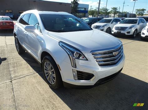 2017 Crystal White Tricoat Cadillac XT5 Luxury AWD #116138767 Photo #2 | GTCarLot.com - Car ...