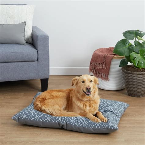 Vibrant Life Pillow Style Dog Bed for Large Dogs, Large, Grey - Walmart.com - Walmart.com