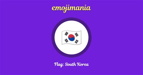 🇰🇷 Flag: South Korea emoji Copy & Paste - Emojimania